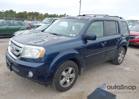 2009 Honda Pilot Ex из США, поврежденный, VIN 5FNYF48469B044776